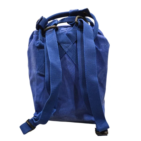 FJALL RAVEN KANKAN MINI BACKPACK IN COBALT BLUE. FLAWED... - Picture 5 of 16